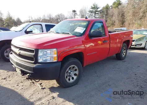 2008 Chevrolet Silverado 1500 Work Truck из США, поврежденный, VIN 1GCEK14C48E127875